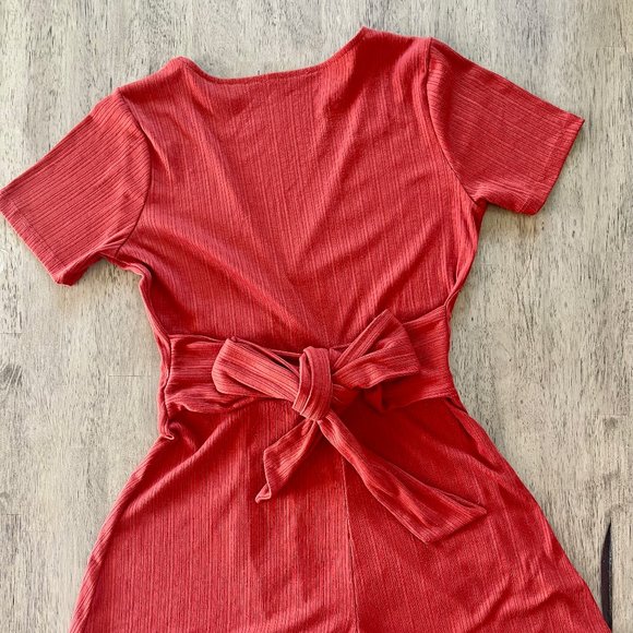 Soft Rust Stretch Romper Shorts Small S - Picture 4 of 5